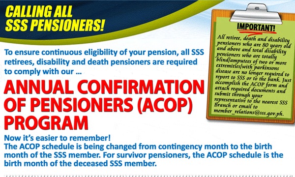 here is an easy guide to comply with sss annual confirmation of sss gov ph acop form
